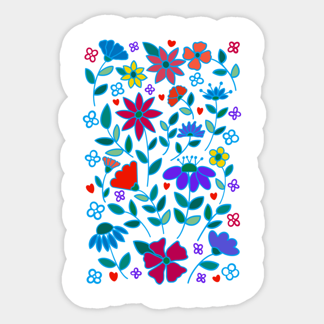 Wild flowers Sticker by EV Visuals